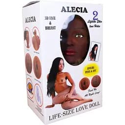 Секс-лялька з вібрацією Boss Series Boss Of Toys Alecia 156 см коричнева