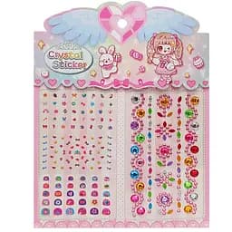 Наклейка камни Bambi XY-008-1(Pink) для авто, ноутбуков, телефонов