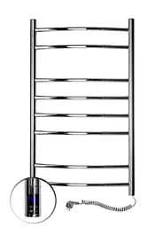 Електрична рушникосушарка Navin Камелія 480x800 Sensor права з таймером 10-007033-4880, Хром, Праве, Електронний