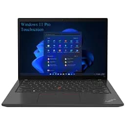 Ноутбук Lenovo ThinkPad T14 Gen 4 (AMD), 14 WUXGA 1920x1200 IPS 500nits Touchscreen, AMD Ryzen 5 PRO 7540U 6- core, 16 GB DDR5, 2TB SSD m2 PCIe, AMD Radeon 740M, Windows 11 Pro, Carbon Fiber Body 1, 35 кг. Чорний