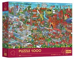 Пазл Місто - 1000 елементів Trefl 10924