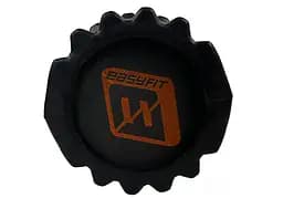Масажний ролик Solid Roller v.1.1s 33 см чорний EasyFit fit0024924 - мініатюра 3