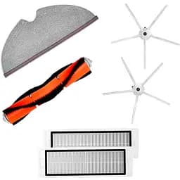Набір чистячих елементів RoboRock для робота-пилососа Xiaomi RoboRock S6/S6 MaxV/S6 Pure/S50/S55/S5 Max/E5/E4/Sweep One Vacuum Cleaner White (FTRIN1W-8-3)