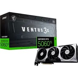 Видеокарта MSI GeForce RTX 5060 Ti 16GB VENTUS 3X OC (G506T-16V3C) EU [135971]