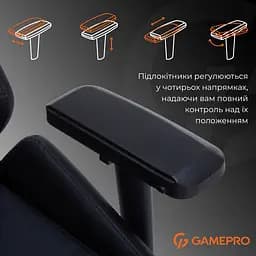 Ігрове крісло GamePro (GC695B) - мініатюра 10