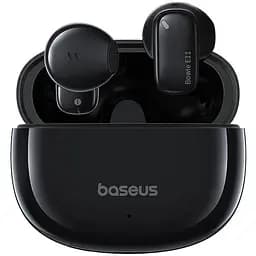 Бездротові навушники Baseus Bowie E11 True Wireless Earphones, ENC, BT5.3, 40mAh, 400mAh, 7h, Black A00053500113-Z1