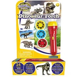 Фонарик-проектор Brainstorm Toys Мир динозавров, 3 диска, 24 изображения (E2029)