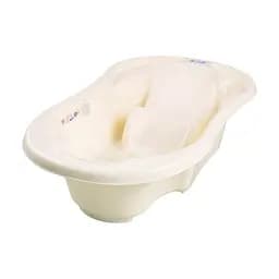 Ванночка дитяча 2 в 1 "Комфорт" Tega Baby TG-011-102 анатомічна, жовтий