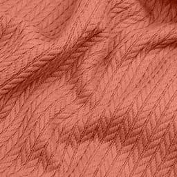 Плед-покривало Cosas Knitted Braid Amber косичка 75х95 см (Blanket_67Amber_KnittedBraid_75x95) - мініатюра 4