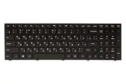 Клавiатура для ноутбука IBM/LENOVO IdeaPad G50-30 чорний, чорний фрейм