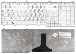 Клавіатура Toshiba Satellite (C650, C650D, C655, C655D, C660, C660, C670, C670D, L650, L650D, L656 L755D, L770, L770D, L775, L775D) Біла - мініатюра 3