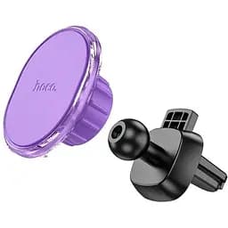 Тримач HOCO Crystal magnetic (air outlet) H1 зелений - мініатюра 5