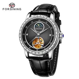 Forsining 8257 Silver-Black