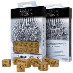 Набор кубиков Game of Thrones. Baratheon 10xD6 Dice Set (10 шт.) (GOT/00190166/2025/4/B)