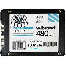 Накопичувач SSD Wibrand Spider 480GB 2.5" 7 мм SATA3