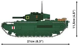 Конструктор дитячий танк Churchill Mk IV COBI 3128 - мініатюра 7