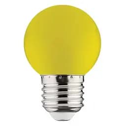 Светодиодная лампа Horoz Electric Rainbow 1W E27 Желтая
