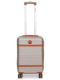 Валіза маленька S ABS-пластик Worldline Airtex 629 56×36×22см 38л Шампань - мініатюра 2