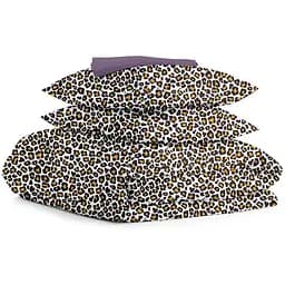 Комплект постільної білизни Cosas Leopard CS3 Полуторний бежевий (LeopardPattern_95Aurora_160)