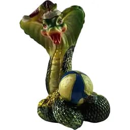 Статуетка Кобра-змія з м'ячем 9х6х4.5 см