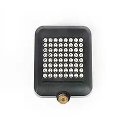 Велосипедна фара задня West Biking гіроскопічна з сигналами повороту + лазер 64 Led 80 Lm 1200 mAh 7.1х5.8х3 см (G0001123)