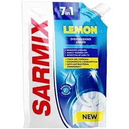 Гель для мытья посуды Sarmix Лимон дой-пак 450 мл