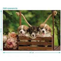 Пазл DoDo Валійські коргі, 500 елементів (300535) - мініатюра 3
