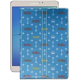 Чехол StatusCASE из экокожи для планшета Samsung Galaxy Tab S2 (T713) Фэшн голубой