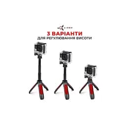 Аксесуар до екшн-камер AirOn монопод-штатив AC188 (69477915500111) - мініатюра 4