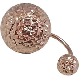 Золотая серьга-пирсинг Favoritum. 310129_12_А