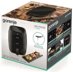 Gorenje Мультипіч Gorenje 1400Вт, чаша-3.5л, сенсорне кер., 9 авто. програм, пластик, чорний - мініатюра 8