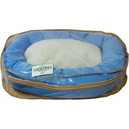 Лежак Luсky Pet Роксі №2, блакитний, 48х58х12 см - мініатюра 3
