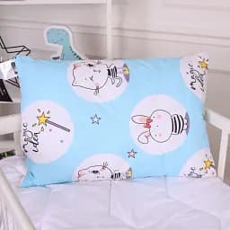 Набір антиалергенний MirSon зима Kids Time 20-0044 Cats and bunnies 140x205 см EcoSilk: ковдра з подушкою (2200009666452) - мініатюра 6
