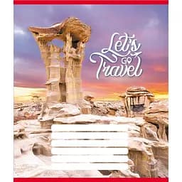 Зошит учнівський "У подорож" Leader 024-550276K-5 в клітинку, 24 аркуші