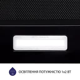 Витяжка телескопічна Minola HTLS 6634 BLF 1000 LED GLASS - мініатюра 5