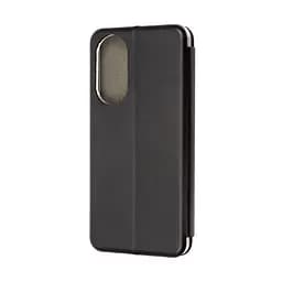 Чехол-книжка для OPPO A98 5G, G-Case, черный, кожаный чехол-книжка из экокожи (PU) и TPU, с магнитом, с подставкой и вместительным кардхолдером, противоударный, защита всего корпуса, ArmorStandart (ARM68577) - мініатюра 2
