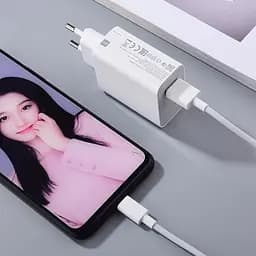Мережевий зарядний пристрій XiaomiXiaomi 67W HyperCharge Combo (Type-A) кабель Type-C BHR9465EU White - мініатюра 6