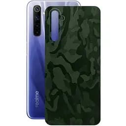 Захисна плівка StatusSKIN для Realme 6 Корпус Вініл Камуфляж зелений