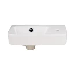 Умивальник Qtap Tern 450x250x158 White QT1711H02LW, Білий - мініатюра 3