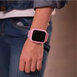 Дитячі розумні смарт-годинник Wonlex KT23 з камерою WI-FI GPS SIM-карта відеодзвінок Pink (17769) - мініатюра 2