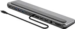 Док-станція Digitus USB-C 2xHDMI/1xDP/3xUSB-A/USB-C/RJ54/PD/Audio (DA-70919)