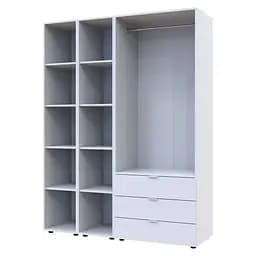 Комплект Doros Гелар з 2 Етажерками Білий 2 ДСП (42005030) - мініатюра 6