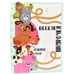 Настольная игра Strateg Веселые шнурочки животные (30522)