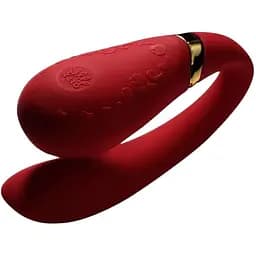 Смарт-вібратор для пар Zalo Fanfan Bright Red