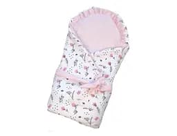 Мусліновий плед-конверт Moontime "Квіточки"