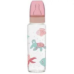 Пляшечка для годування Herevin Mix, рожева, 250 мл (111822-000)