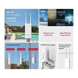 Маршрутизатор Mercusys (MB118-4G) - мініатюра 5