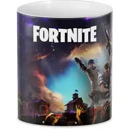 Кухоль GeekLand Fortnite Фортнайт FT.02.43 фоновий арт 330 мл білий