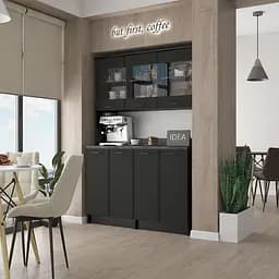 Буфет кухонний Idea К-92.1 Чорний