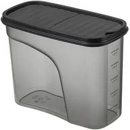 Ємність для сипучих продуктів, графітова 1.5 л (1255-IH-графітовий)